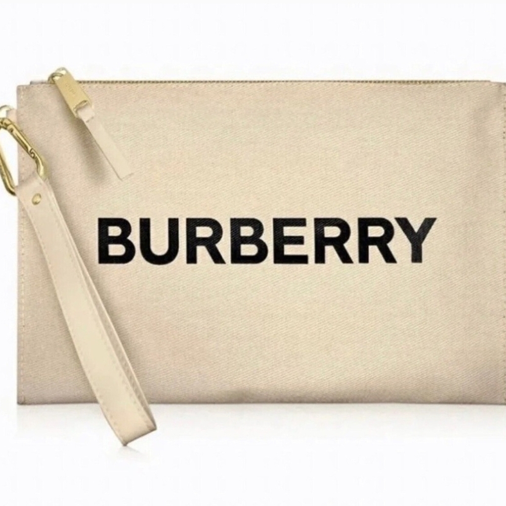 Burberry Beige Wristlet